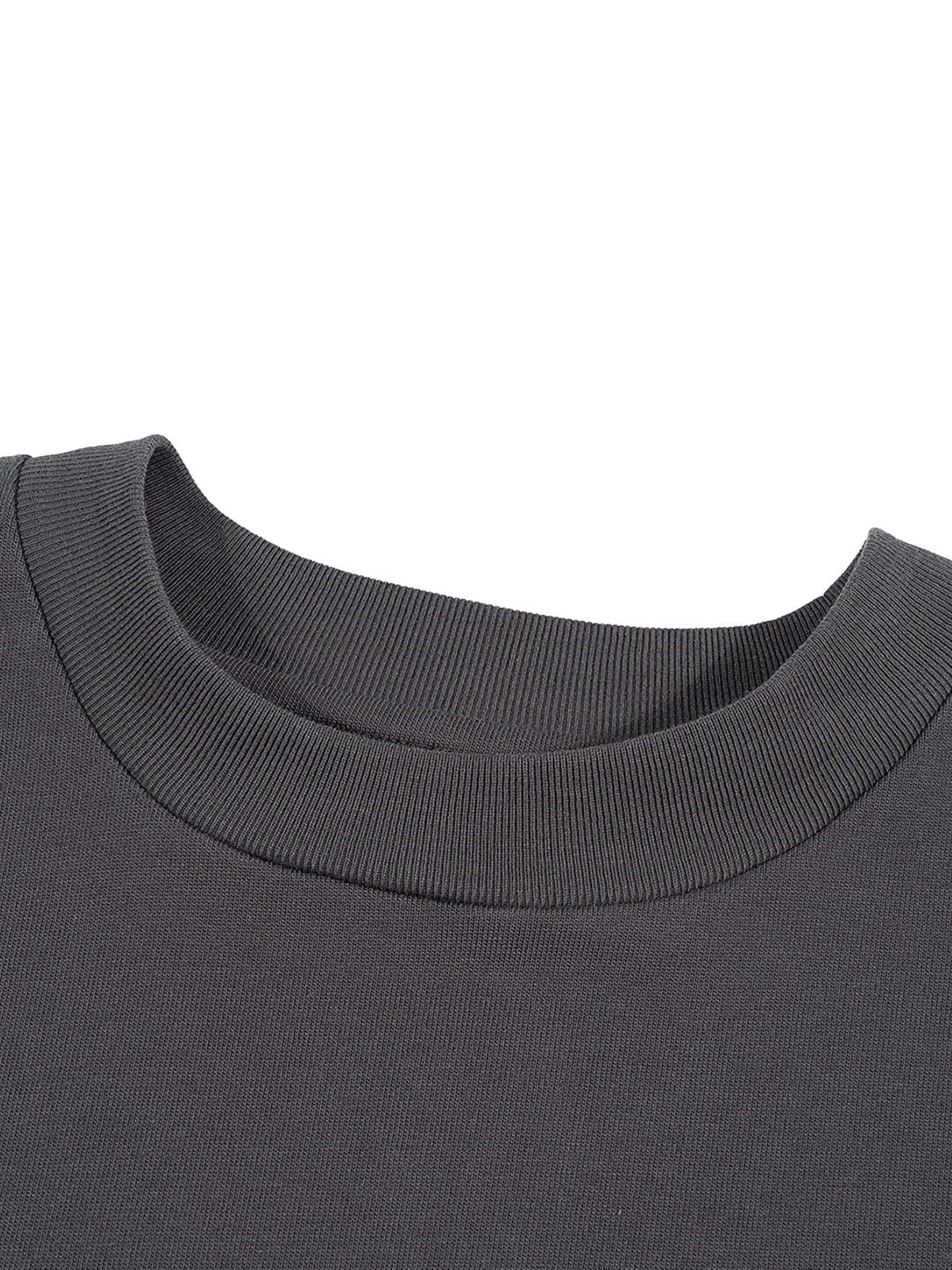 GAGGING Micro Ribbed Boxy Tank ~ GAYSBIE