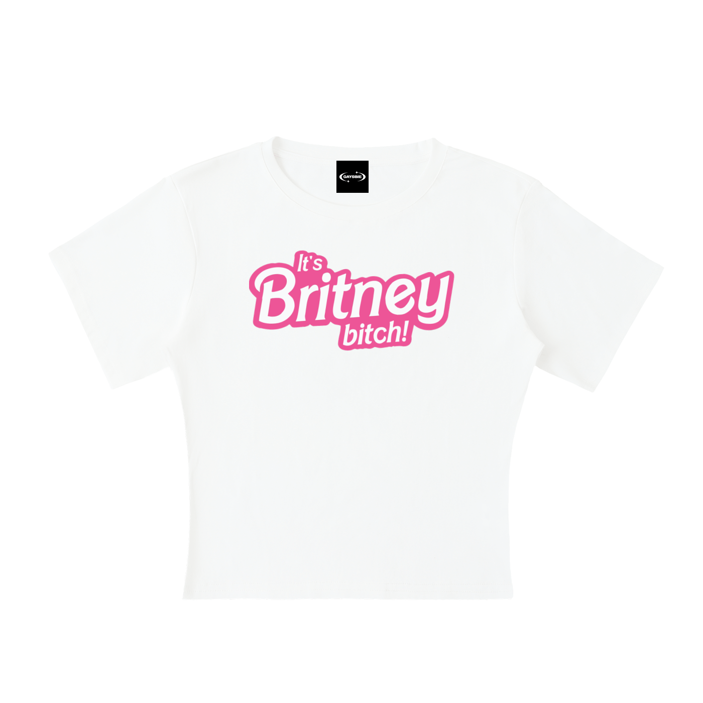 Baby Tee ICE / S It's Britney bitch! Baby Tee ~ GAYSBIE PREMIUM MATERIALS
