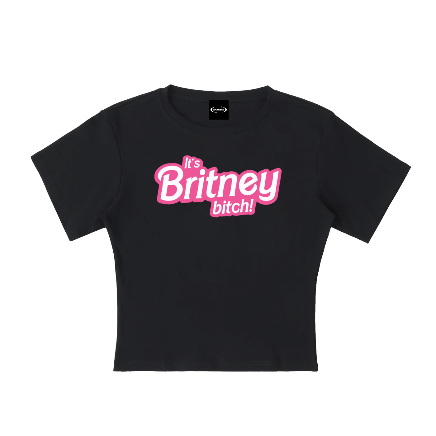 Baby Tee MIDNIGHT / S It's Britney bitch! Baby Tee ~ GAYSBIE PREMIUM MATERIALS