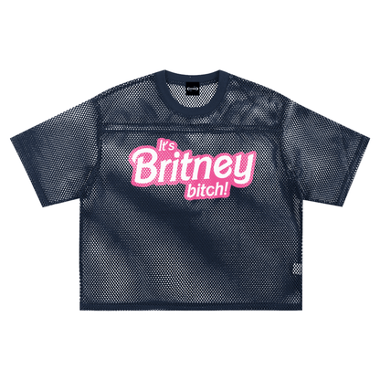 Mesh Tee ECLIPSE / S It's Britney Bitch Boxy Mesh Tee ~ GAYSBIE PREMIUM MATERIALS
