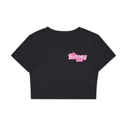 Crop Tee MIDNIGHT / XS It's Britney bitch! Crop Tee ~ GAYSBIE PREMIUM MATERIALS
