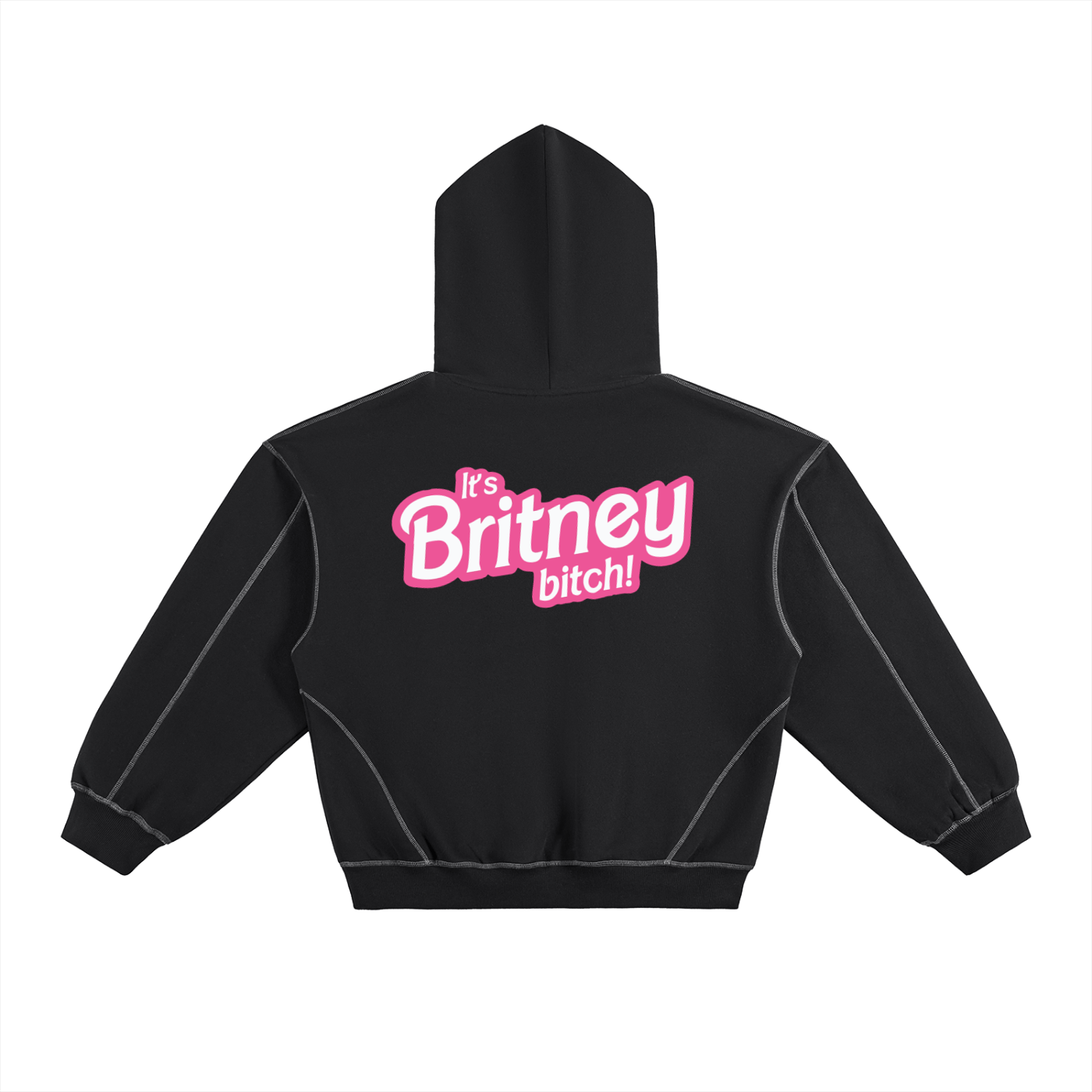 Heavy Boxy Hoodie It's Britney bitch Heavy Boxy Fleece Hoodie ~ GAYSBIE PREMIUM MATERIALS