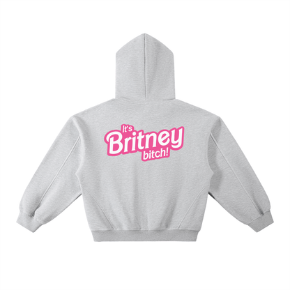 Heavy Boxy Hoodie It's Britney bitch Heavy Boxy Fleece Hoodie ~ GAYSBIE PREMIUM MATERIALS
