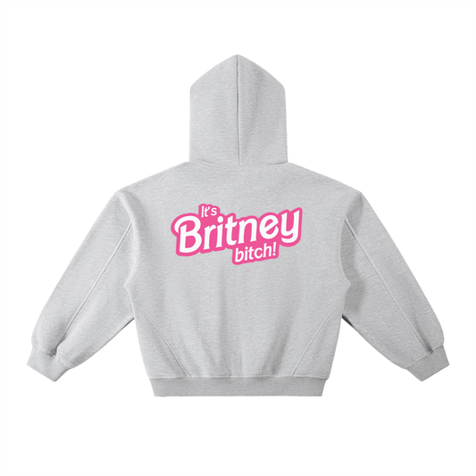 Heavy Boxy Hoodie It's Britney bitch Heavy Boxy Fleece Hoodie ~ GAYSBIE PREMIUM MATERIALS