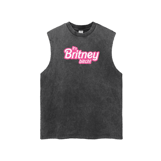 Premium Tank MIDNIGHIT / M It's Britney Bitch Premium Signature Tank ~ GAYSBIE PREMIUM MATERIALS
