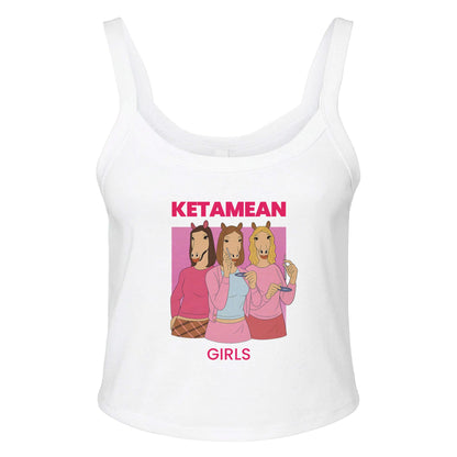 Ribbed Tank ICE / XS KETAMEAN GIRLS Baby Ribbed Tank ~ GAYSBIE PREMIUM MATERIALS