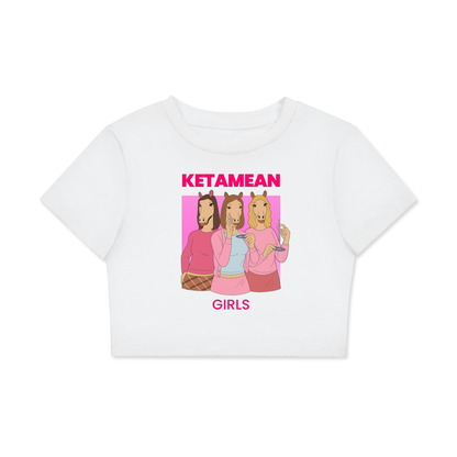 Crop Tee ICE / XS KETAMEAN GIRLS Crop Tee ~ GAYSBIE PREMIUM MATERIALS