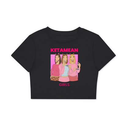 Crop Tee MIDNIGHT / XS KETAMEAN GIRLS Crop Tee ~ GAYSBIE PREMIUM MATERIALS