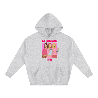 Crop Hoodie STONE / S KETAMEAN GIRLS Heavy Fleece Hoodie ~ GAYSBIE PREMIUM MATERIALS