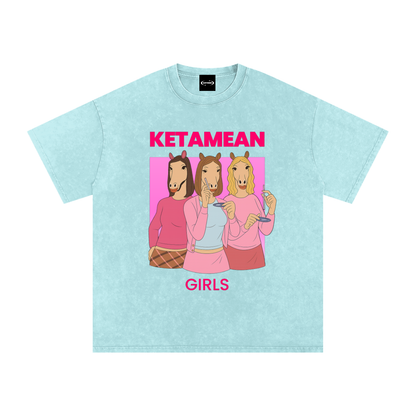 Oversize Tee ICE / S KETAMEAN GIRLS Premium Oversized Tee ~ GAYSBIE PREMIUM MATERIALS