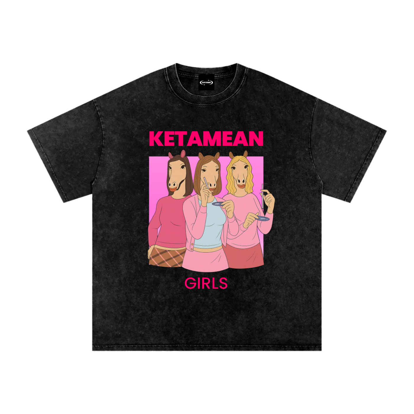 Oversize Tee MIDNIGHT / S KETAMEAN GIRLS Premium Oversized Tee ~ GAYSBIE PREMIUM MATERIALS