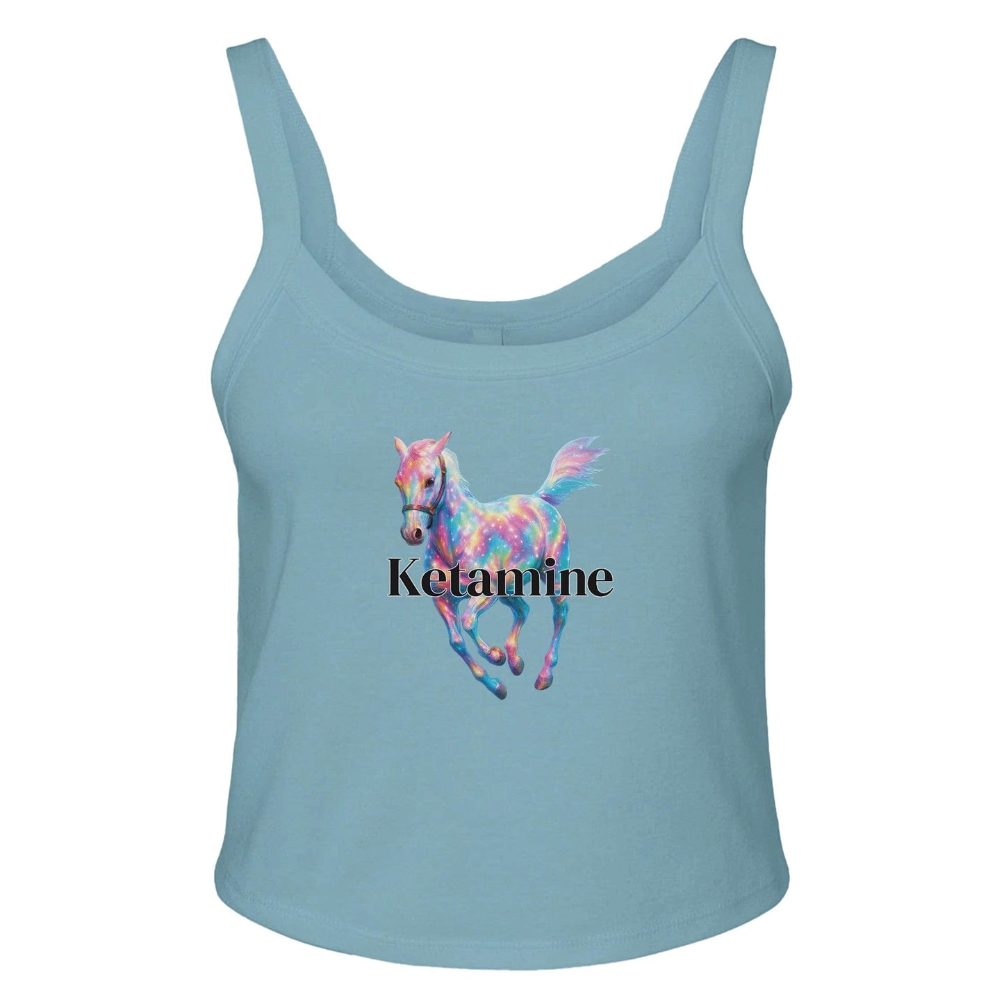 Ribbed Tank BLUEY / XS KETAMINE Baby Ribbed Tank ~ GAYSBIE PREMIUM MATERIALS