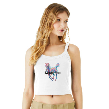 Ribbed Tank KETAMINE Baby Ribbed Tank ~ GAYSBIE PREMIUM MATERIALS