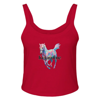 Ribbed Tank SPICY / XS KETAMINE Baby Ribbed Tank ~ GAYSBIE PREMIUM MATERIALS