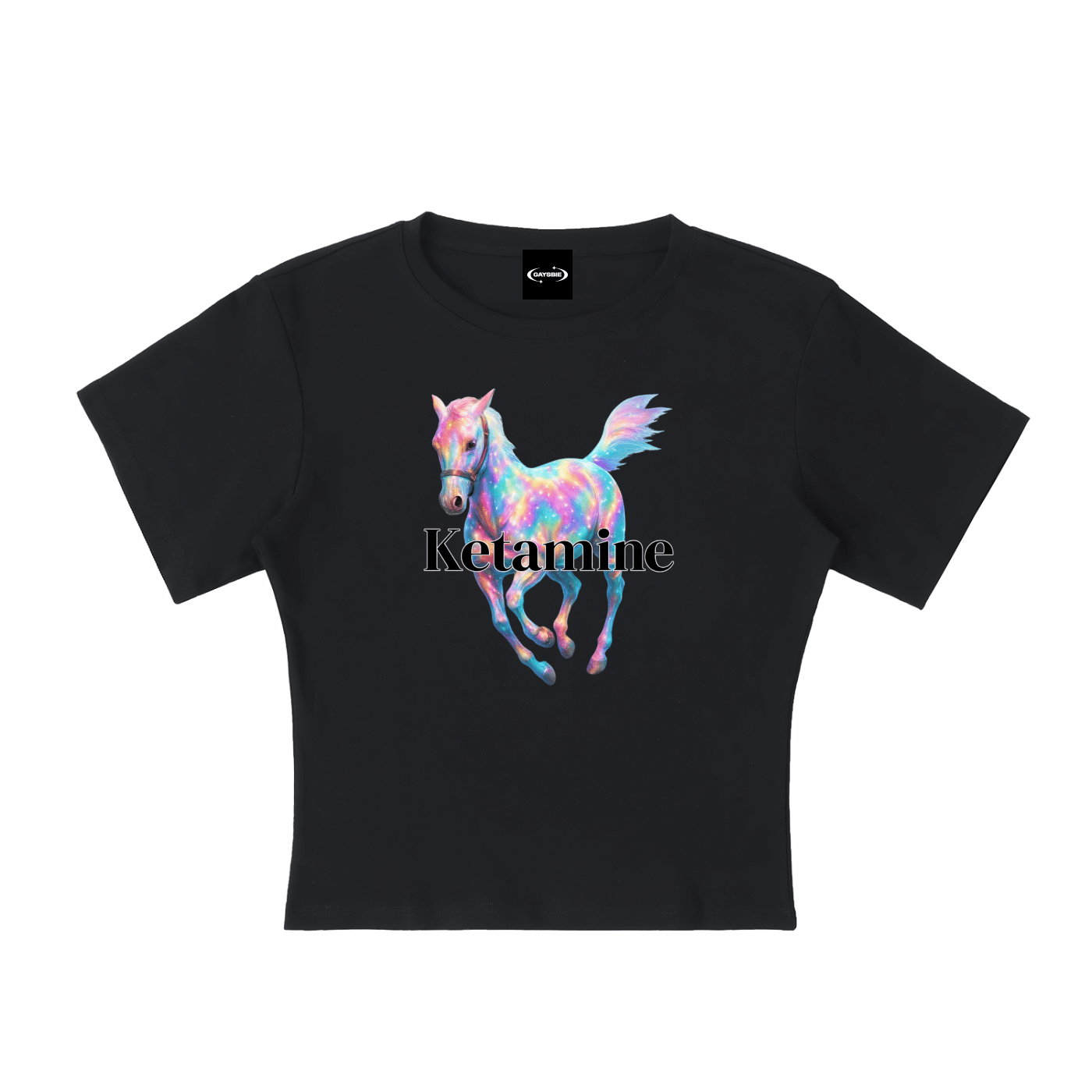Baby Tee MIDNIGHT / S KETAMINE Baby Tee ~ GAYSBIE PREMIUM MATERIALS