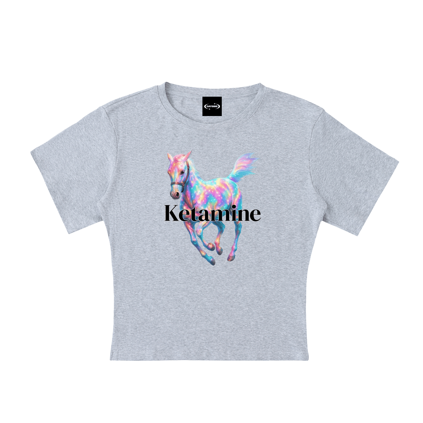 Baby Tee STONE / S KETAMINE Baby Tee ~ GAYSBIE PREMIUM MATERIALS