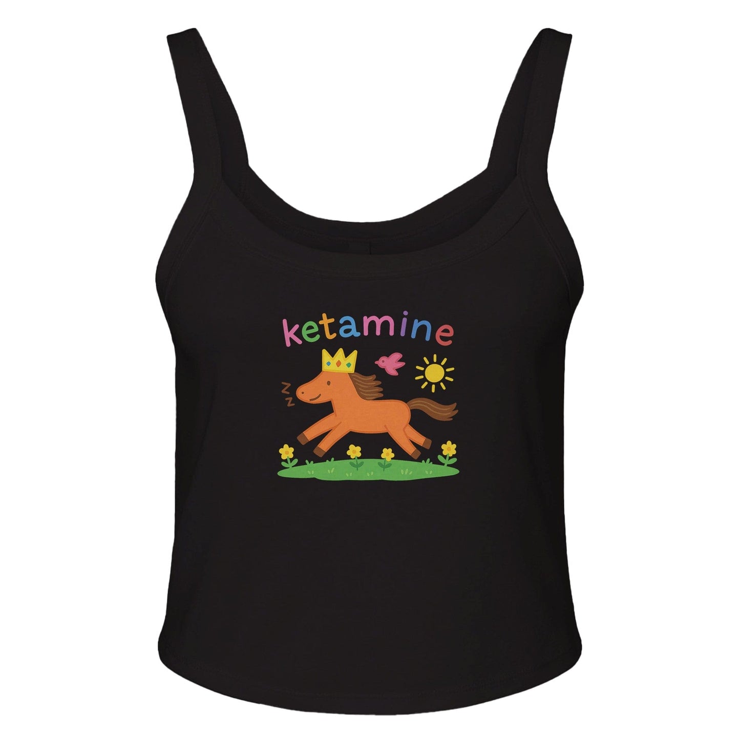 Ribbed Tank MIDNIGHT / XS KETAMINE Fantasy Baby Ribbed Tank ~ GAYSBIE PREMIUM MATERIALS