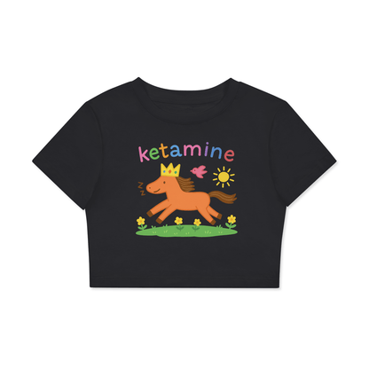 Crop Tee MIDNIGHT / XS KETAMINE Fantasy Crop Tee ~ GAYSBIE PREMIUM MATERIALS