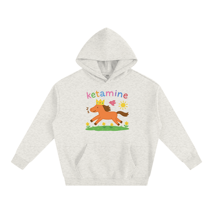 Premium Hood OATS / S KETAMINE Fantasy Heavy Fleece Hoodie ~ GAYSBIE PREMIUM MATERIALS