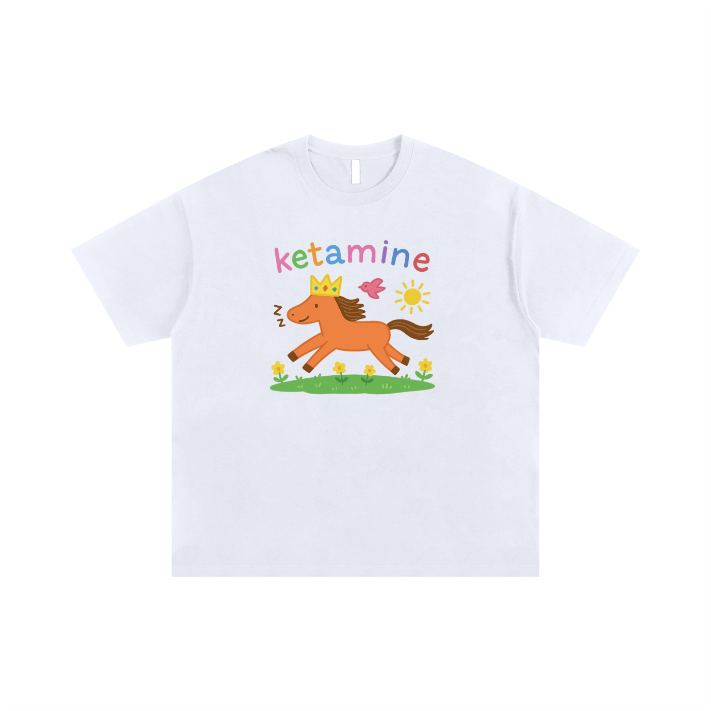 Oversize Tee ICE / S KETAMINE Fantasy Oversize Signature Tee ~ GAYSBIE PREMIUM MATERIALS