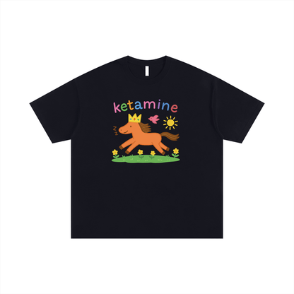 Oversize Tee MIDNIGHT / S KETAMINE Fantasy Oversize Signature Tee ~ GAYSBIE PREMIUM MATERIALS