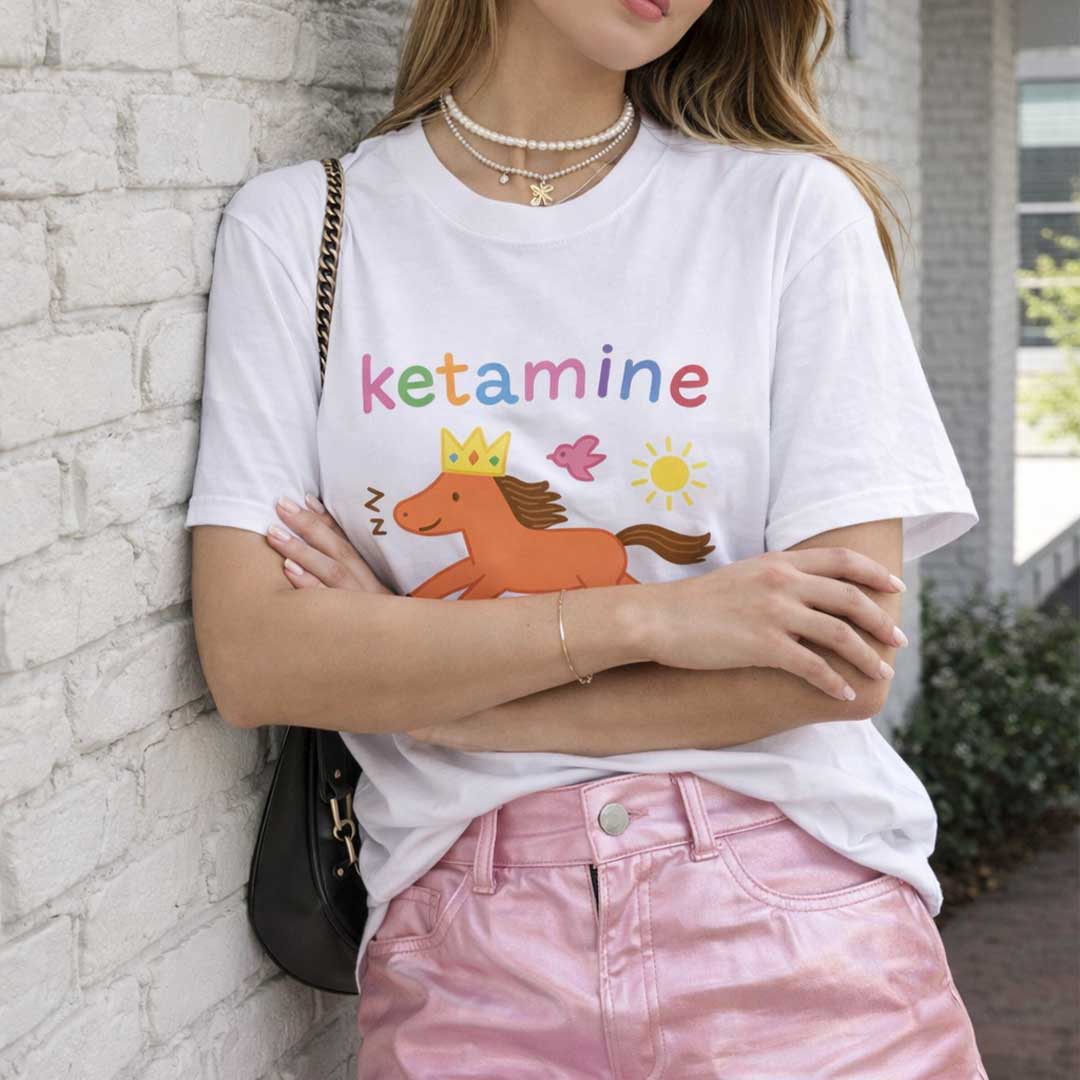 Oversize Tee KETAMINE Fantasy Oversize Signature Tee ~ GAYSBIE PREMIUM MATERIALS