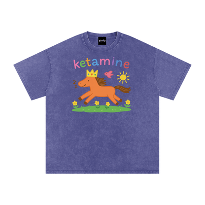 Oversize Tee GRAPE / S KETAMINE Fantasy Premium Oversized Tee ~ GAYSBIE PREMIUM MATERIALS