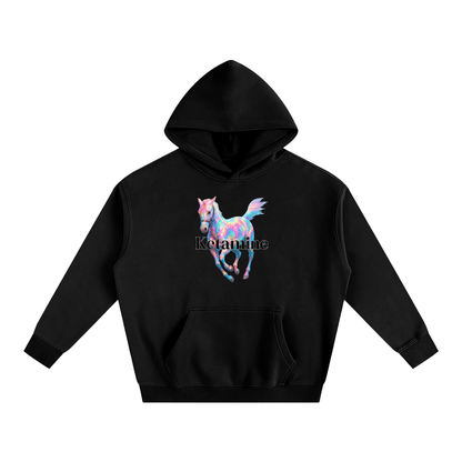 Premium Hood MIDNIGHT / S KETAMINE Heavy Fleece Hoodie ~ GAYSBIE PREMIUM MATERIALS