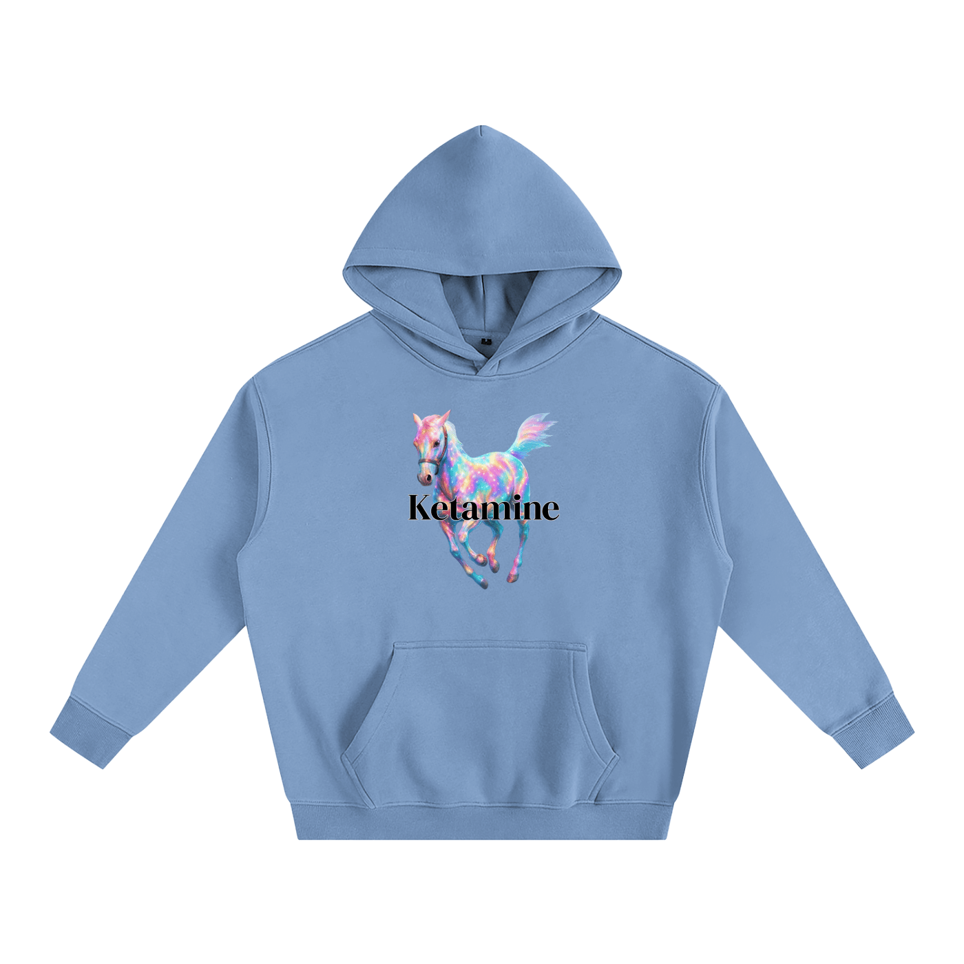 Premium Hood SKY / S KETAMINE Heavy Fleece Hoodie ~ GAYSBIE PREMIUM MATERIALS