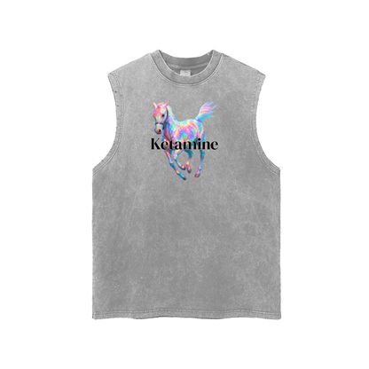 Premium Tank Light Gray / M KETAMINE Premium Signature Tank ~ GAYSBIE PREMIUM MATERIALS
