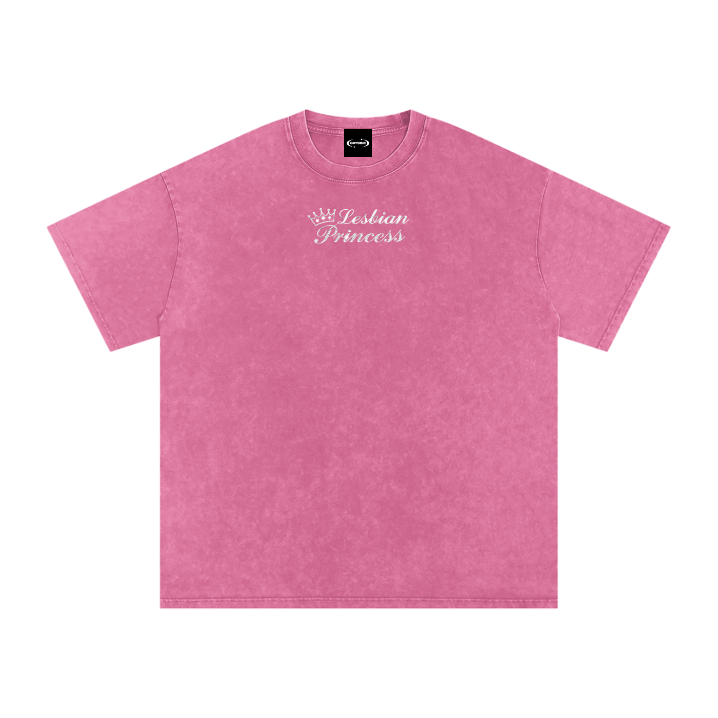 Oversize Tee BUBBLEGUM / S Lesbian Princess Premium Oversized Tee ~ GAYSBIE PREMIUM MATERIALS