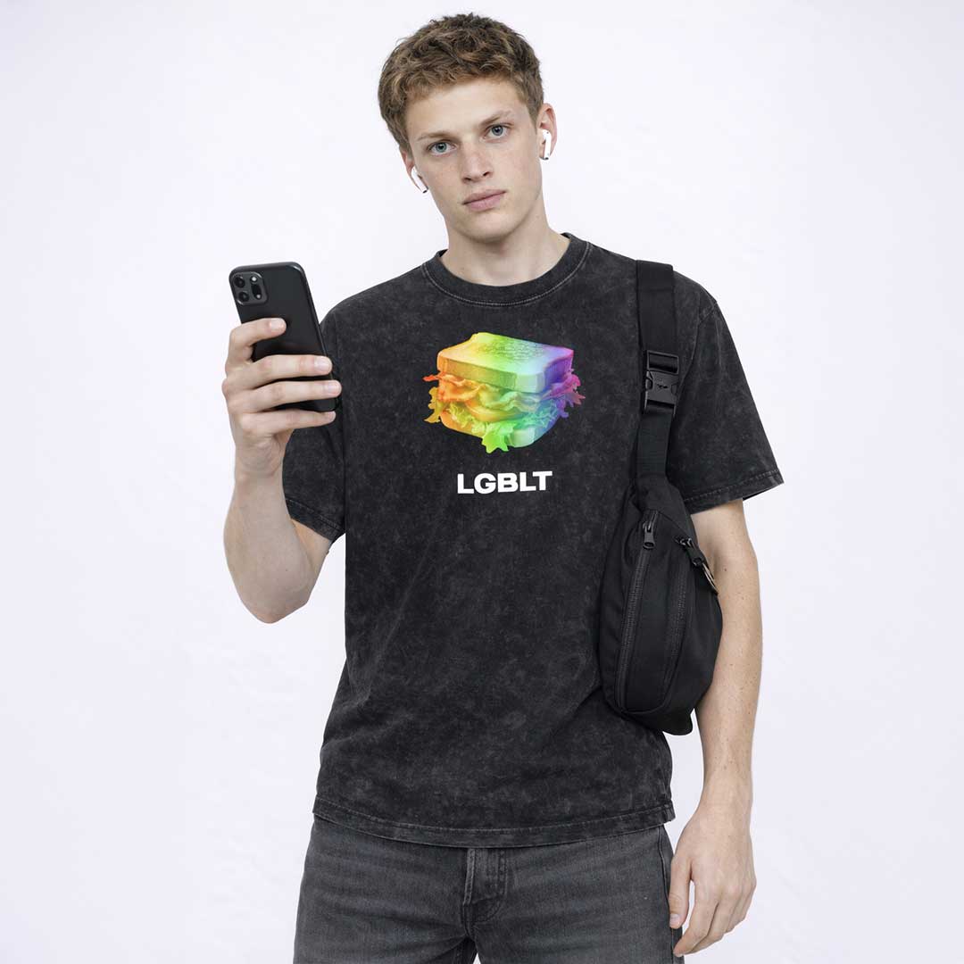 Oversize Tee LGBLT Premium Oversized Tee ~ GAYSBIE PREMIUM MATERIALS
