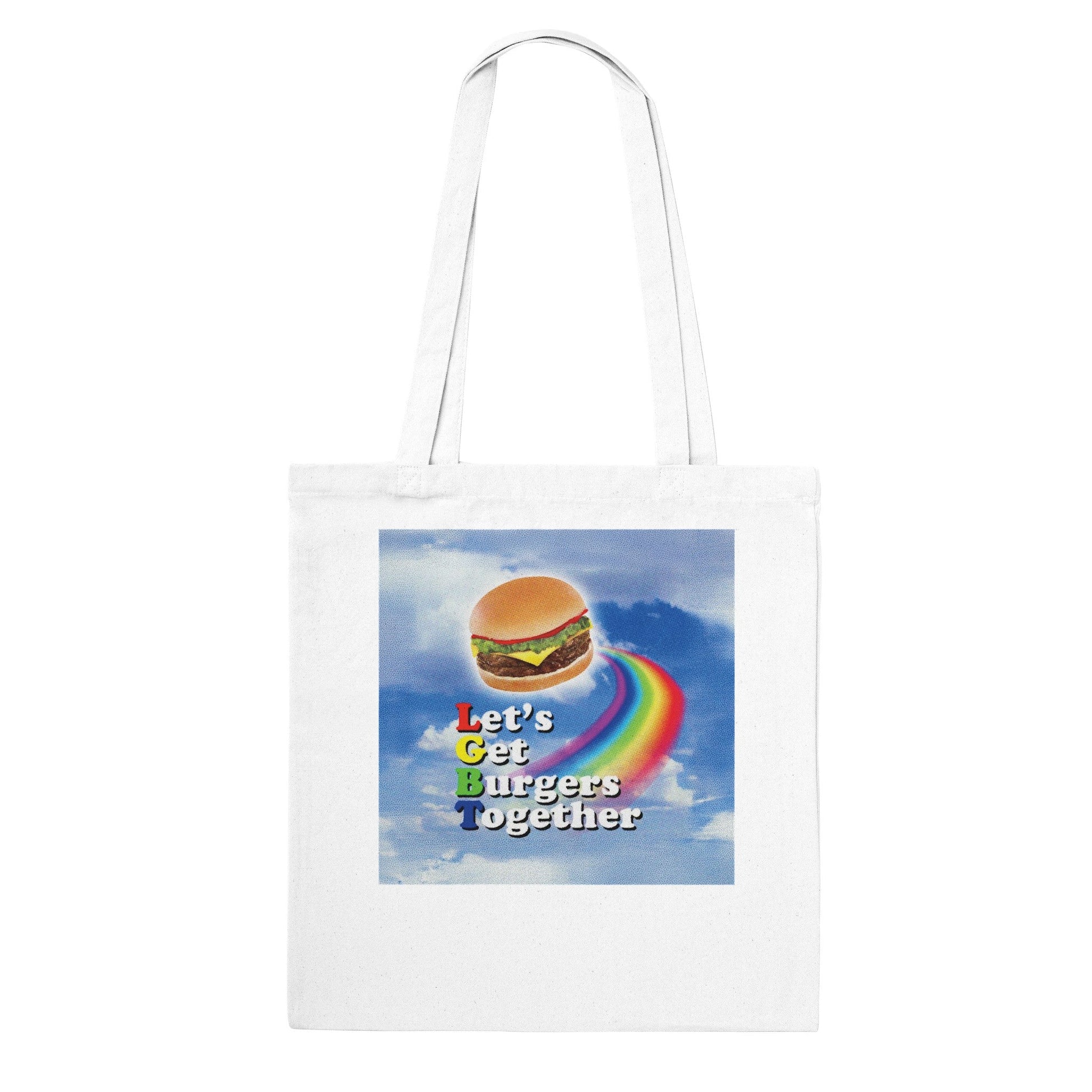 Tote Bag ICE LGBT Cotton Tote Bag ~ GAYSBIE PREMIUM MATERIALS