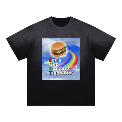Oversize Tee MIDNIGHT / S LGBT Premium Oversized Tee ~ GAYSBIE PREMIUM MATERIALS