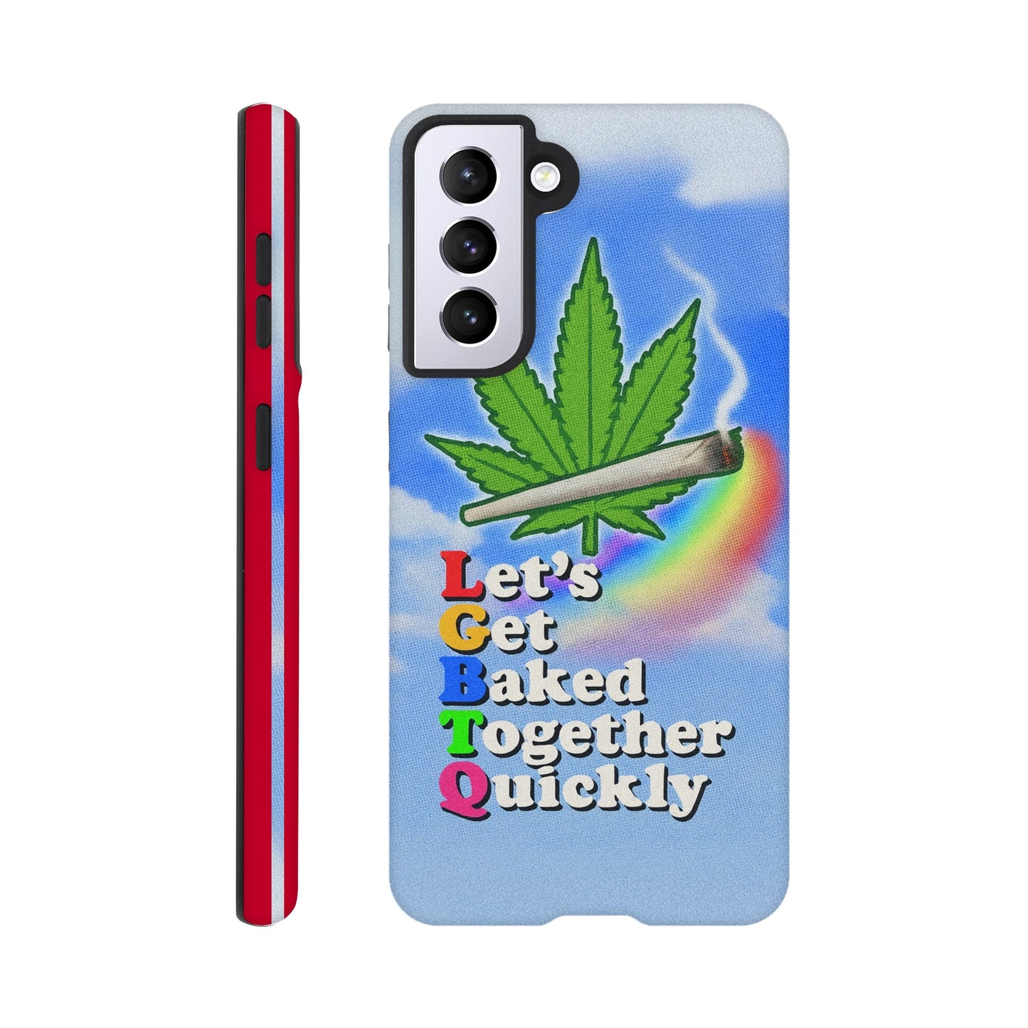 Android Case Galaxy S21 LGBTQ Baked Tough Android Case ~ GAYSBIE PREMIUM MATERIALS