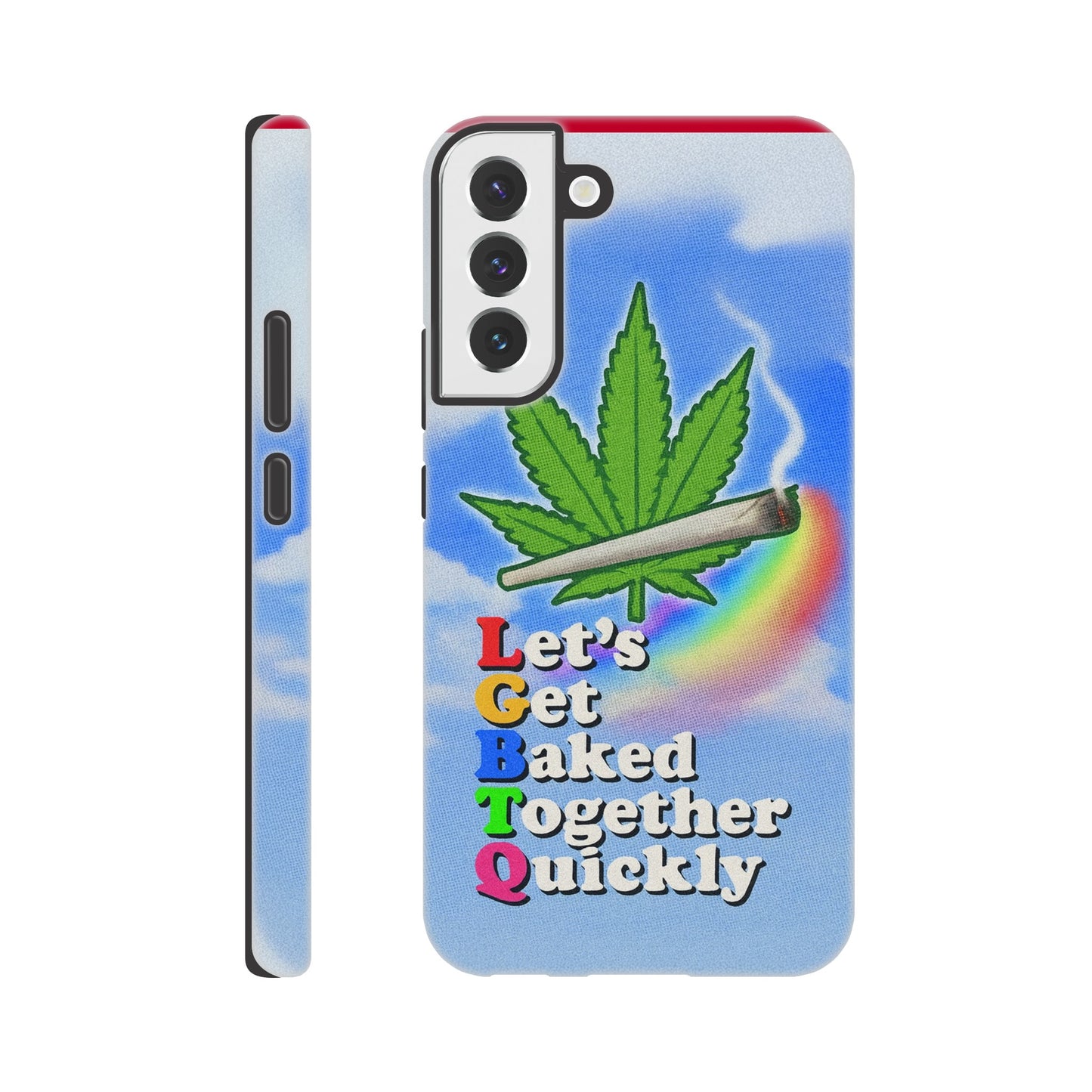 Android Case Galaxy S22 Plus LGBTQ Baked Tough Android Case ~ GAYSBIE PREMIUM MATERIALS