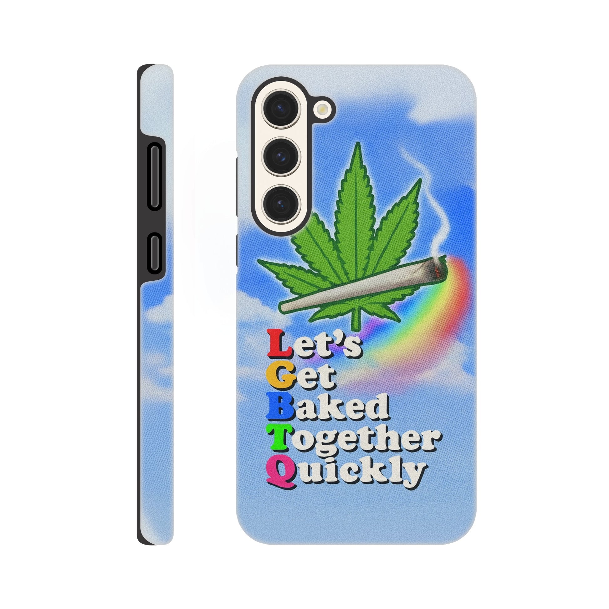 Android Case Galaxy S23 Plus LGBTQ Baked Tough Android Case ~ GAYSBIE PREMIUM MATERIALS