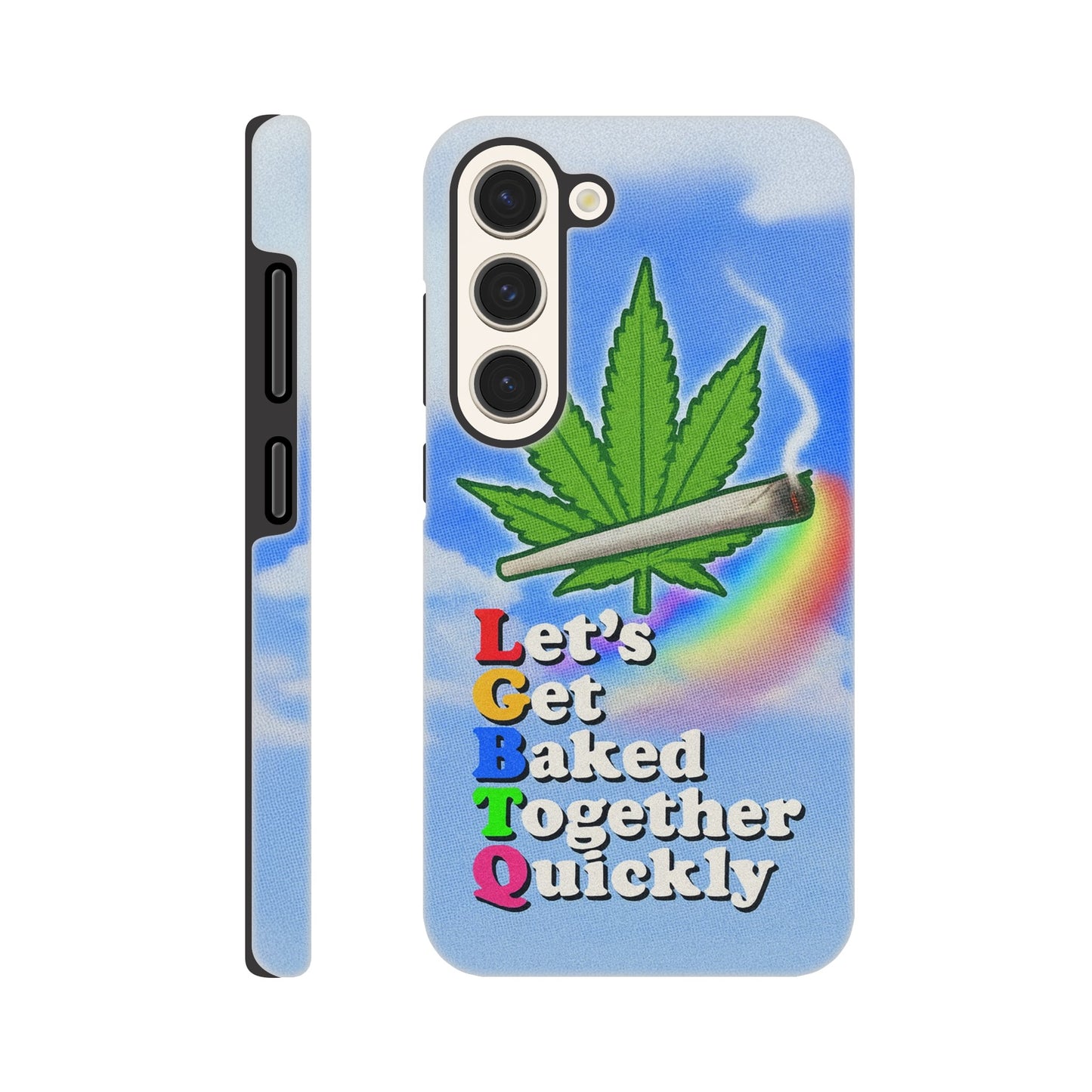 Android Case Galaxy S23 LGBTQ Baked Tough Android Case ~ GAYSBIE PREMIUM MATERIALS