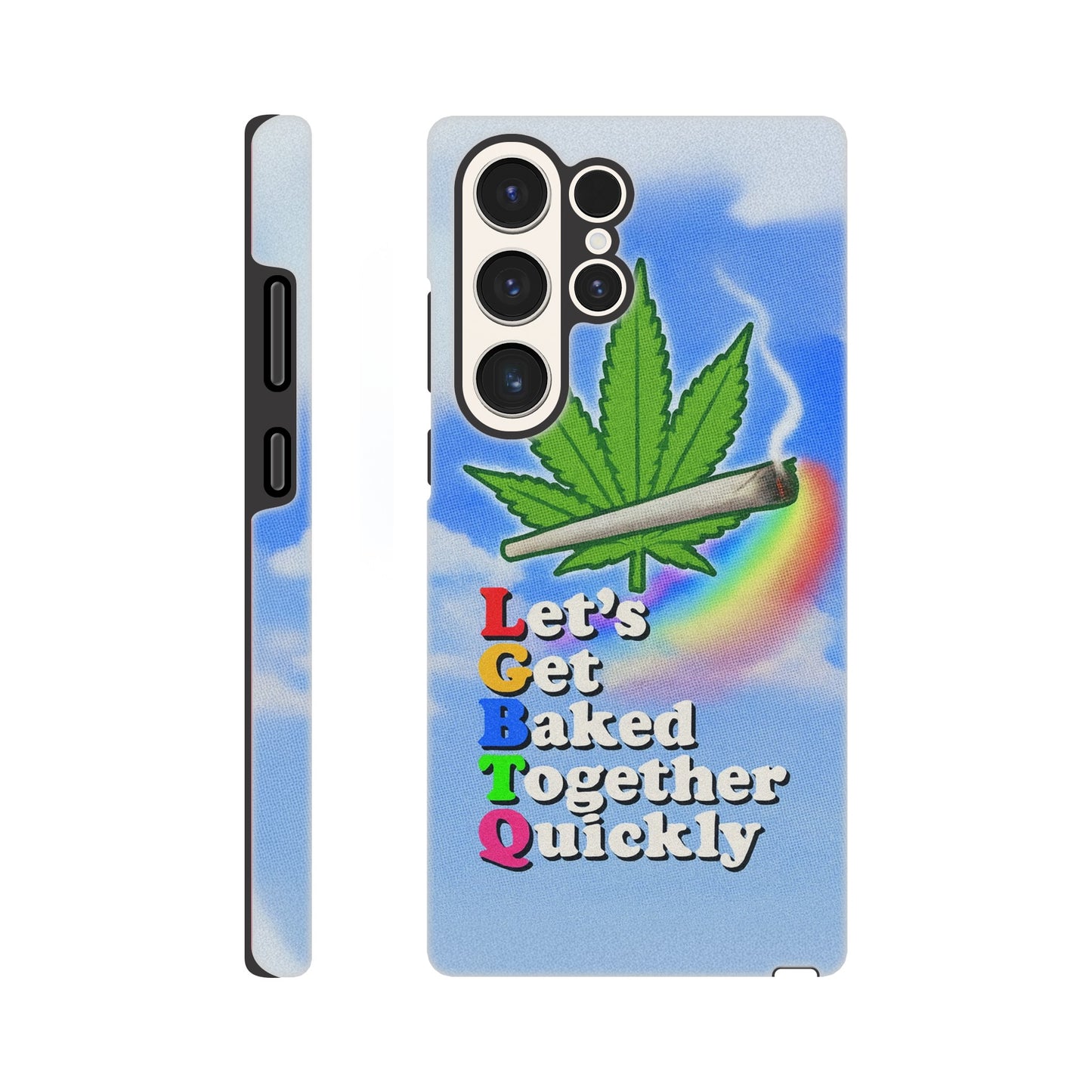 Android Case Galaxy S23 Ultra LGBTQ Baked Tough Android Case ~ GAYSBIE PREMIUM MATERIALS