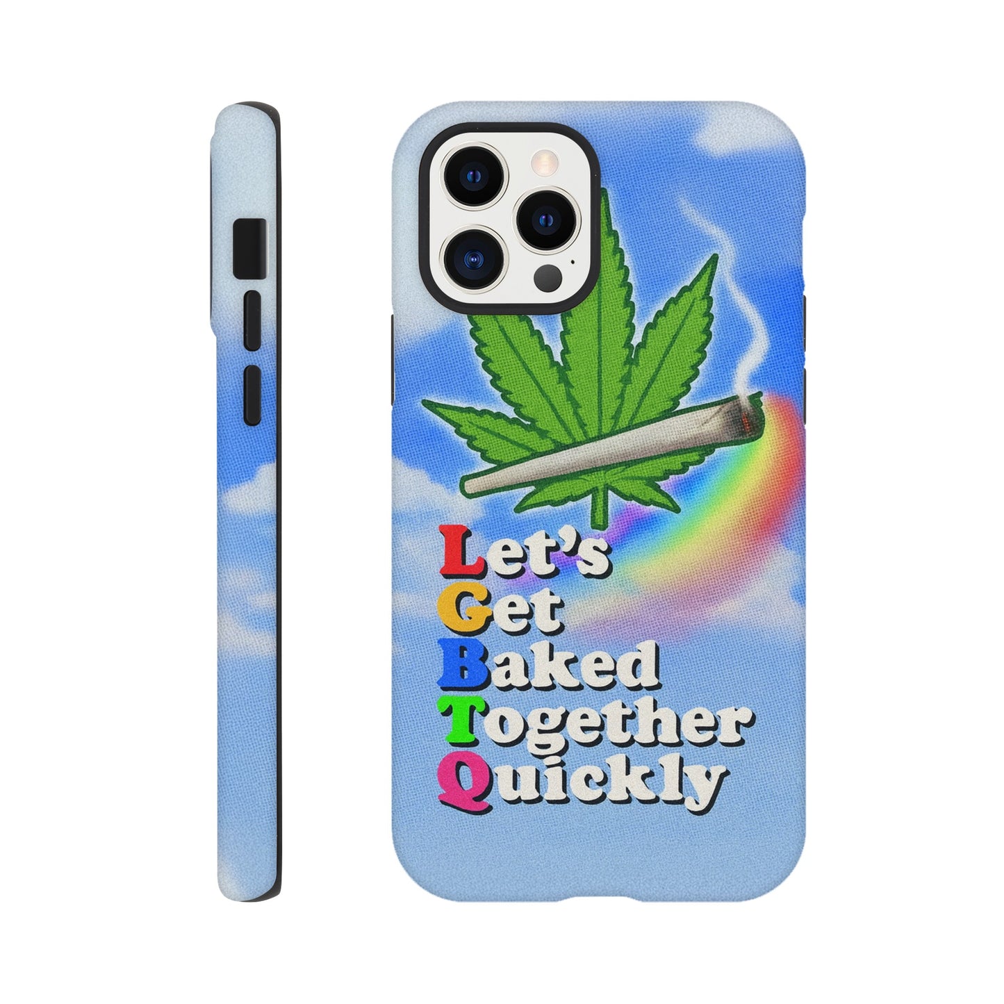 iPhone Case iPhone 12 Pro LGBTQ Baked Tough iPhone Case ~ GAYSBIE PREMIUM MATERIALS