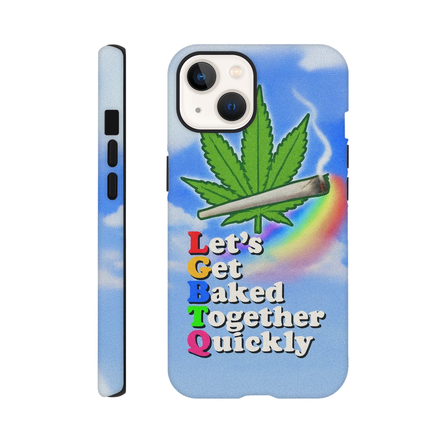 iPhone Case iPhone 13 LGBTQ Baked Tough iPhone Case ~ GAYSBIE PREMIUM MATERIALS