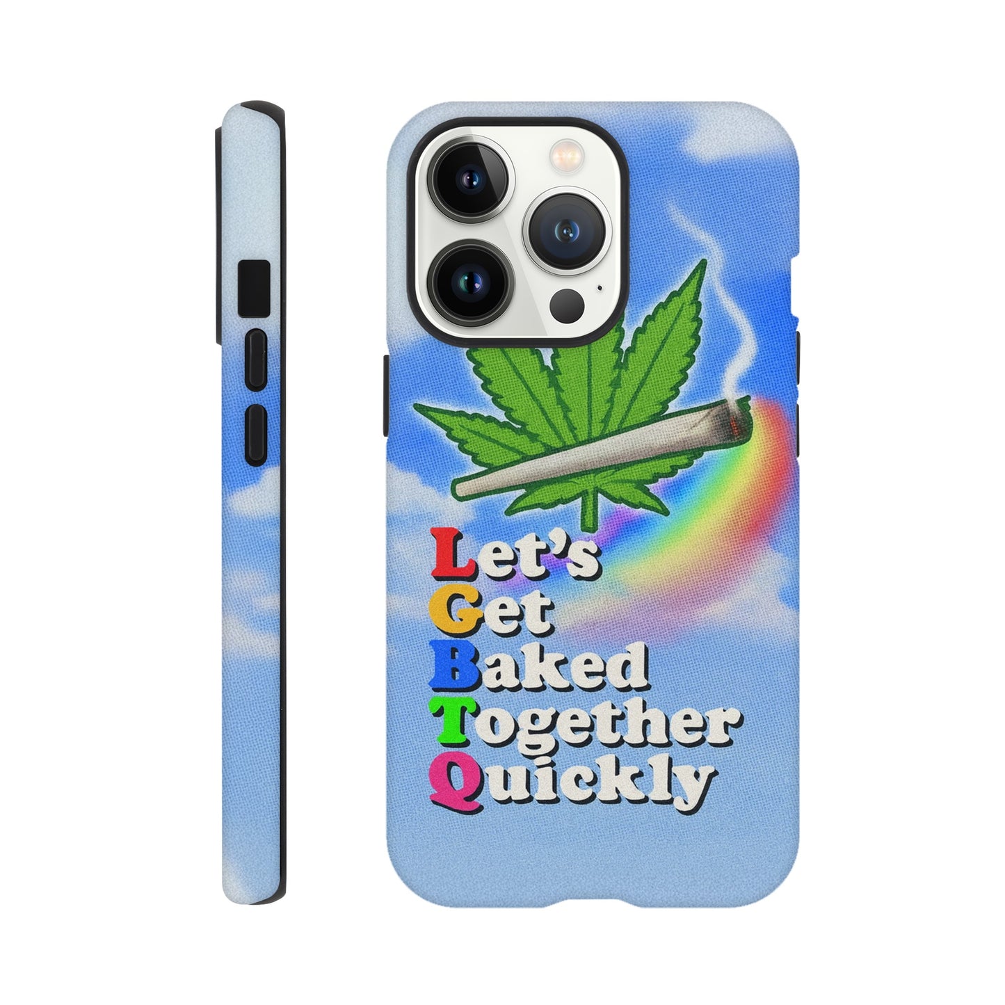iPhone Case iPhone 13 Pro LGBTQ Baked Tough iPhone Case ~ GAYSBIE PREMIUM MATERIALS