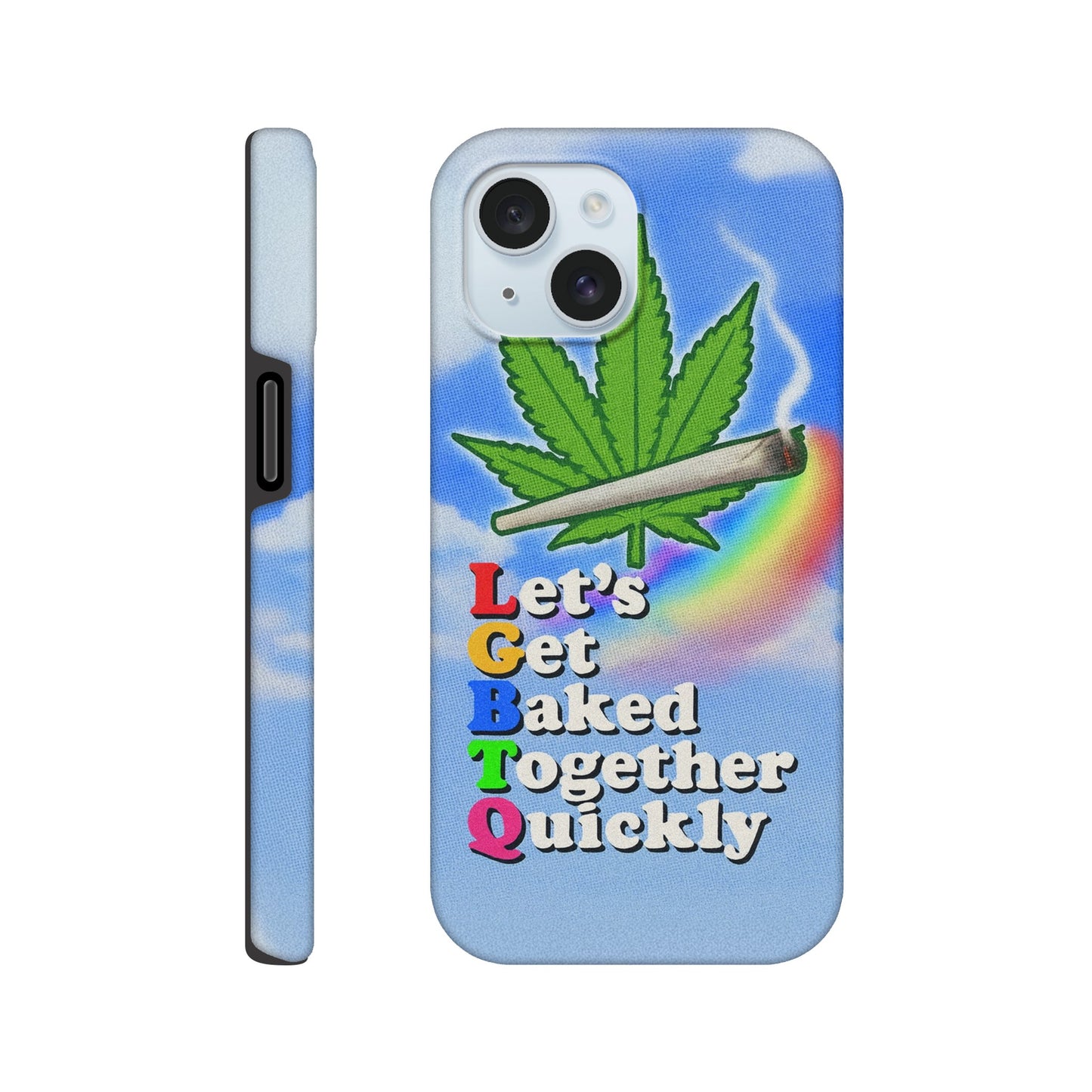 iPhone Case iPhone 15 LGBTQ Baked Tough iPhone Case ~ GAYSBIE PREMIUM MATERIALS