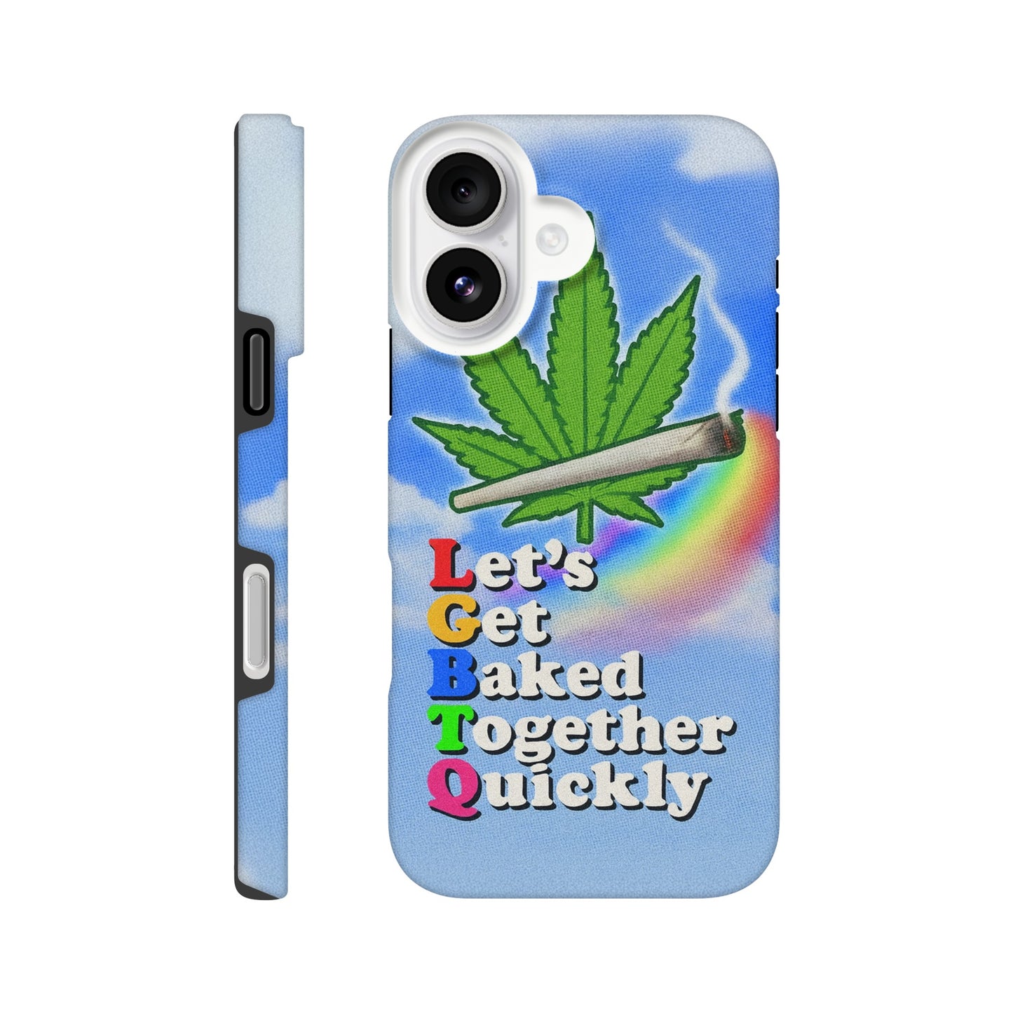 iPhone Case iPhone 16 LGBTQ Baked Tough iPhone Case ~ GAYSBIE PREMIUM MATERIALS