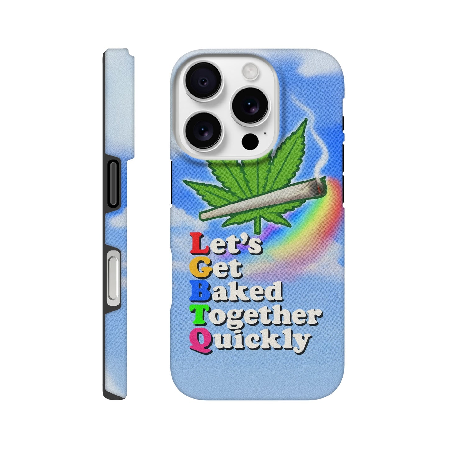 iPhone Case iPhone 16 Pro LGBTQ Baked Tough iPhone Case ~ GAYSBIE PREMIUM MATERIALS