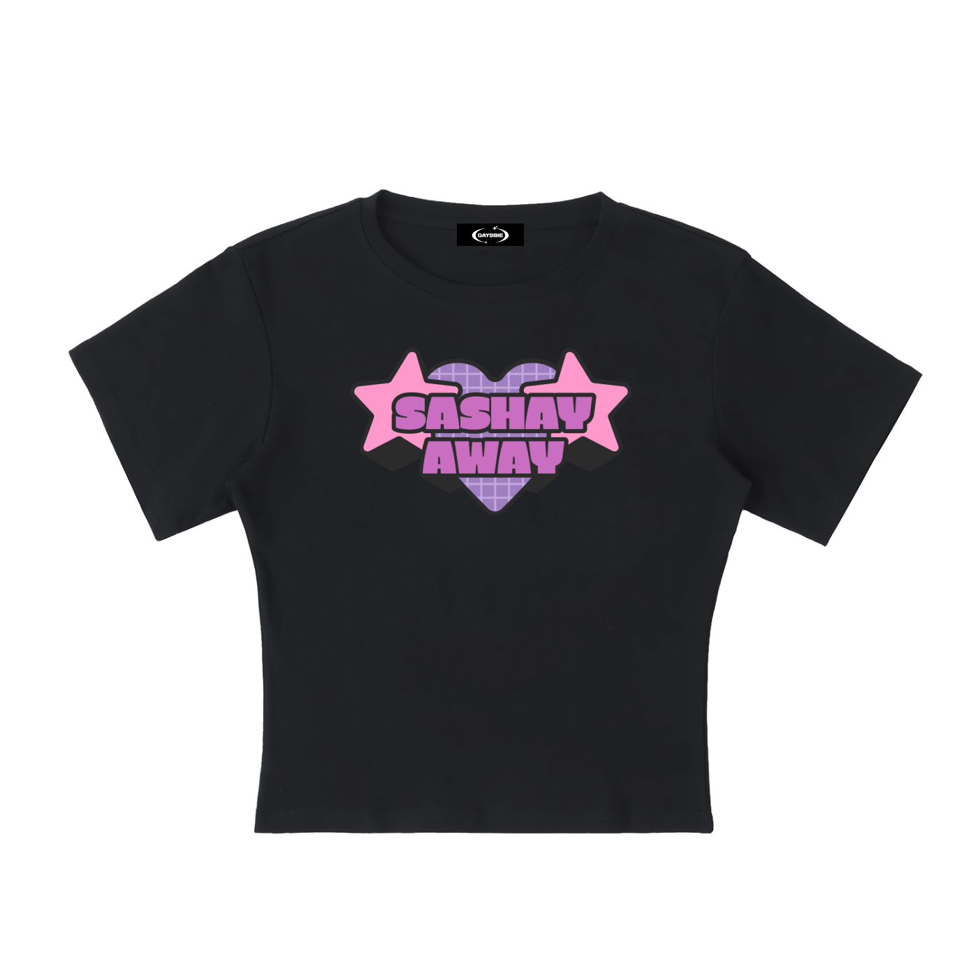 Black / S Lightweight Cocoon Shape Short Sleeve Top ODMPOD