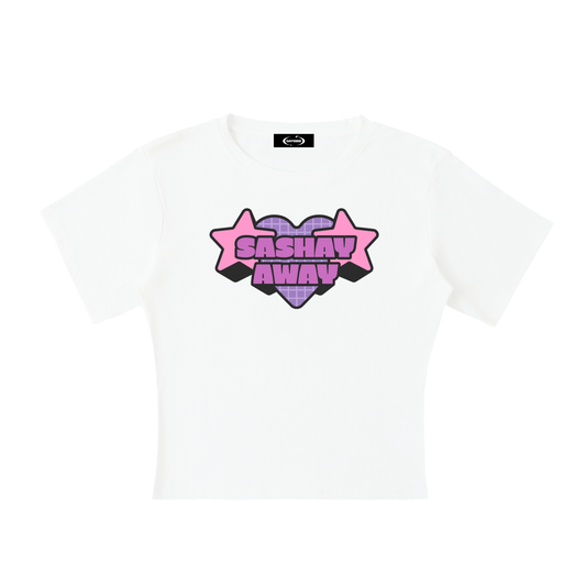 White / S Lightweight Cocoon Shape Short Sleeve Top ODMPOD