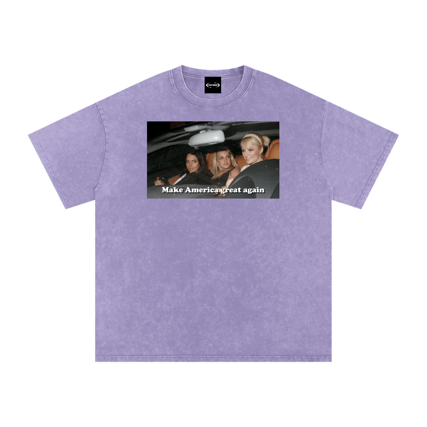 Oversize Tee LILAC / S MAGA Premium Oversized Tee ~ GAYSBIE PREMIUM MATERIALS