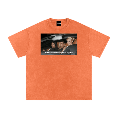 Oversize Tee TROPICAL / S MAGA Premium Oversized Tee ~ GAYSBIE PREMIUM MATERIALS