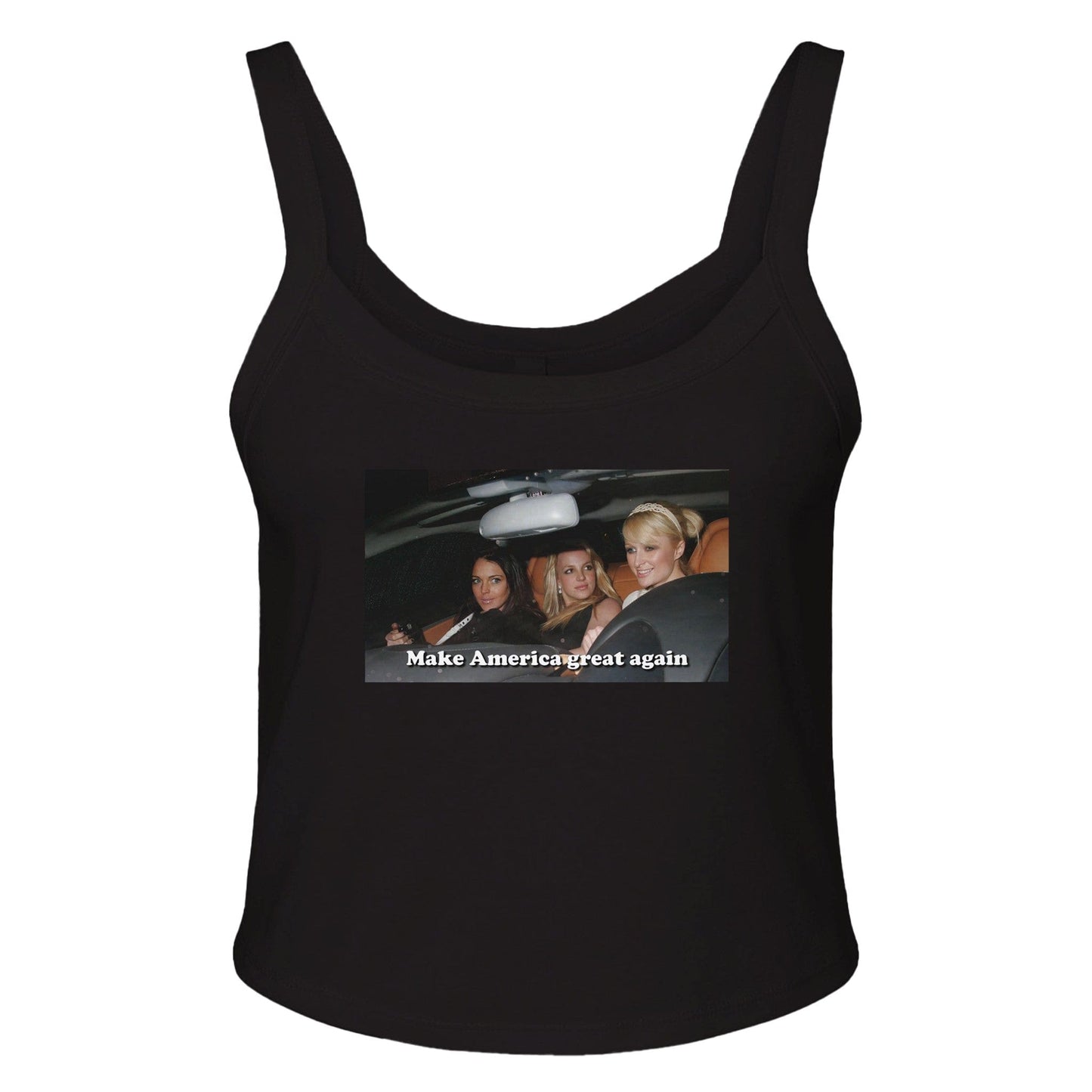 Ribbed Tank MIDNIGHT / XS Make America Great Baby Ribbed Tank ~ GAYSBIE PREMIUM MATERIALS